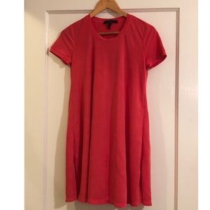 BCBG Max Azria pink t shirt dress